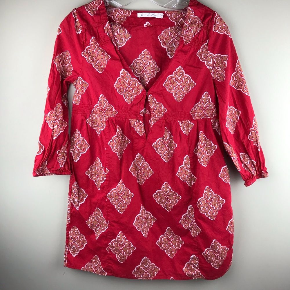 Joie a la Plage patterned top